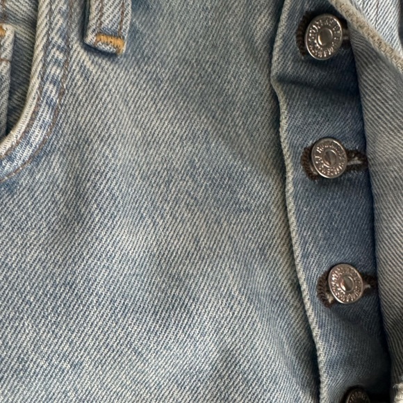 NWT Citizens of Humanity Carolina Denim Knee-Length Skirt in Array Size 25 - Picture 10 of 14